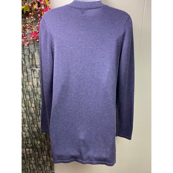 J,JILL Wool blended Cardigan ff - Picture 2 of 7